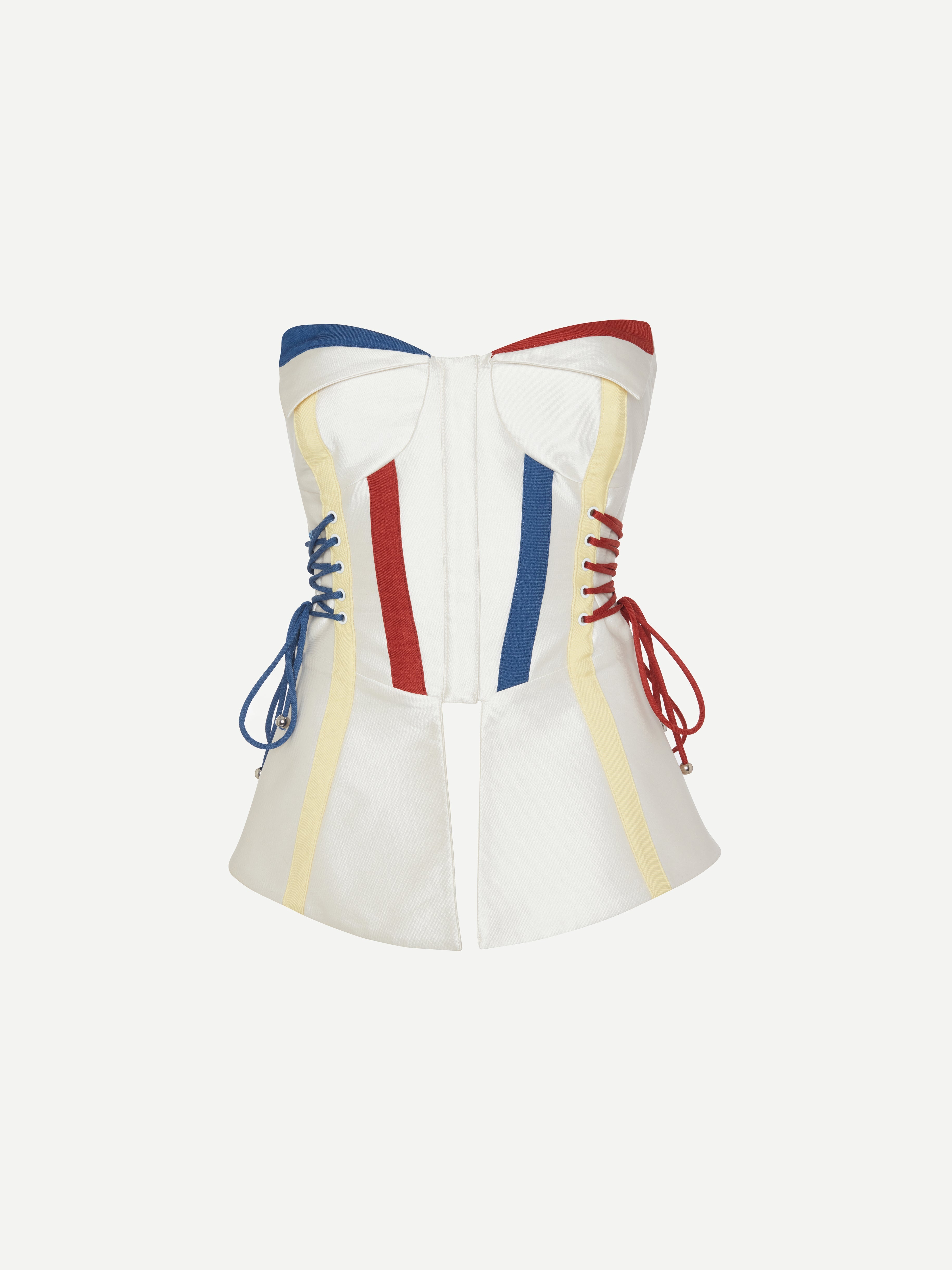 Courtside Couture Bustier